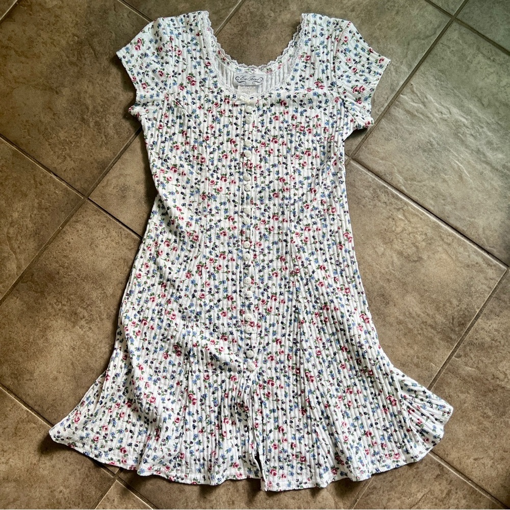 En Focus Retro Floral Summer Dress